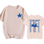 Hit Me Hard Soft 2024 albumi T-s&auml;rgid Graafilised T-s&auml;rgid L&uuml;hikeste varrukatega Meeste/naiste Puuvillane T-s&auml;rk vabaaja Camisase t&auml;navar&otilde;ivad Hip Hop Topid 4XL