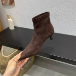 S&uuml;gismoe Terava Ninaga Vintage Pahkluusaapad Seksikad &Otilde;hukesed Madala Kontsaga Naiste Soojad Ratsasaapad Slip-on Peo Fliisist Kingad 41 black