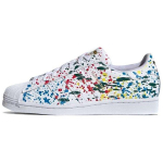 adidas Superstar Pritsmed, Splatter ja Tilgad - Valged Unisex Tossud Cloud-White Kuldne-Metallik FX5537 42