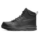 Nike Manoa nahast GS kolmekordsed mustad laste tossud BQ5372-001 35.5