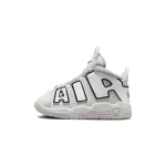 Nike Air More Uptempo TD Photon Dust Black Beebi tossud Valge Metallik-H&otilde;be FD0024-001 25 white