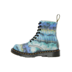 dr. Martens 1460 Pascal Nahast Paeladega Saabas Sinine Suvine Tie-Dye (Naised) Naiste tossud 27242400 36