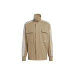 Adidas Originals X T&ouml;&ouml;riides&auml;rk Parley &Uuml;hiselt Tootem&auml;rgistatud Vabaaja Hingav Triibuline Pikkade Varrukatega S&auml;rk Meeste Topid Khaki HD2516 M