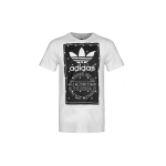 Adidas Originals Trefoil Label T-s&auml;rk logotr&uuml;kiga Meeste Topid Valge CZ1763 M