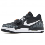 Air Jordan Legacy 312 Low GS Must Valge Ohutusoranž Laste tossud Hunt-hall CD9054-018 38.5