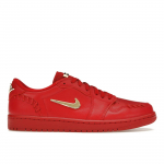 Air Jordan 1 Low Method of Make Gym Red Naiste tossud Metallik-Kuldne FN5032-607 37.5