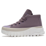 Li Ning Nahast Saapad Paksu Tallaga Libisemiskindlad Kulumiskindlad Keskmise K&otilde;rgusega Spordi Vabaaja Jalatsid Naiste Saapad Baklažaanililla AZGS144-2 37⅔