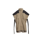 Adidas Originals X Hyke Koost&ouml;&ouml; M&auml;gi Poncho Pikk Spordijakk Naiste Jakk Kollakaspruun GP3034 S