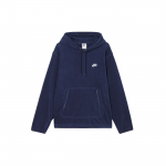 Nike Pullover Kapuutsiga Fliis Pehme Mugav Jakk Meeste jakid S&uuml;gavsinine FZ0661-410 S