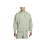 Nike Club Fleece &Uuml;hev&auml;rviline Pehme Mugav Kootud Kapuutsiga S&auml;rk Meeste kapuutsid Emerald-Horizon Valge HJ1817-370 M