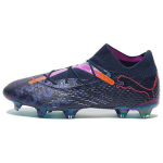 Puma Future 7 Ultimate AG FG Kunstmuruv&auml;ljakule L&ouml;&ouml;ke summutavad Vastupidavad Jalgpallisaapad Unisex Jalgpallisaapad S&uuml;gavsinine Lilla 107834-01 42
