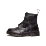dr. Martens Warner Bros. X 1460 WB100 Nahast &Uuml;mar Ninaga Paelkinnitusega L&uuml;hikesed Saapad Meeste saapad Must 31748001 37