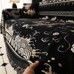 Hiina &scaron;enill-libisemiskindel diivanikattekangas Four Seasons universaalne t&auml;iskattega diivanikatte kate, r&auml;tikutekk 180-130cm