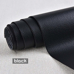 Isekleepuv nahast remondikleebis autoistme diivanile kodu naha parandamiseks v&auml;rviparandus plaasternahast tarvikud 10cm*20cm must