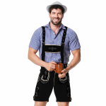 Saksa Oktoberfest Baieri Meeste &Otilde;llekost&uuml;&uuml;m Cosplay L gray