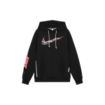 Nike Standard Issue Logo T&auml;ht Kapuutsiga Fliis Pikkade Varrukatega Dressipluus Meeste dressipluus Must HQ4746010 L gray