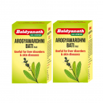 Baidyanath Arogyawardhni Bati 40 Tabletti x Pakk 2 Ayurveda Maksale Nahale Toonik Taimne Detoks Pitta Tasakaal