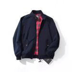 Meeste Retro Karm Mees Harrington Jakk - 3M, P&uuml;stkrae, Iga ilmaga, Kevad/S&uuml;gis, &Uuml;hev&auml;rviline 3XL (160-180 lbs)