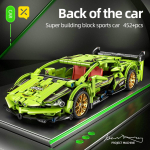 ToylinX 1/18 452 tk K&otilde;rgtehnoloogiline v&otilde;idus&otilde;idu sportauto Loominguekspert Ehitusklotside v&otilde;idus&otilde;idumudel Laste m&auml;nguasjad poistele S&uuml;nnip&auml;evakingitused
