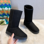 Naiste lumesaapad sentimeetrik&otilde;rgused talvised keskmise ja k&otilde;rge s&auml;&auml;rega soojad paksu p&otilde;hjaga sametist puuvillased saapad lumi soe 39 kaamel