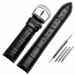 Moodne Pehme Nahast K&auml;ekella Rihm Roheline Roosa Punane Sinine Veisenahk Ehtne Rihm 12mm 14mm 15mm 16mm 18mm 20mm Naistele Meestele Tarvikud 12mm