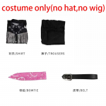 Ken Cosplay Kost&uuml;&uuml;m Ken Riided Ryan Goslingi Kauboi S&auml;rk P&uuml;ksid V&ouml;&ouml; Sall &Uuml;likond Etendus Halloween &Uuml;htne XS