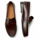 Vintage &Uuml;lemine Kiht Ehtne Nahk Slip-on Mokassiinid Hingavad Mokassiinid S&otilde;itmiseks M&otilde;eldud Disain Vabaaja Lehmannahast Kingad Meestele 39 pruun