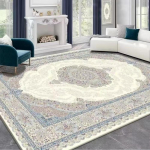 P&auml;rsia stiilis vaip elutuppa Suur ala vaip Masinpestav vaip magamistuppa Kodu dekoratsioon V&auml;livaip 100X120CM(3.3X3.9FT