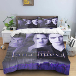 Uus film Videvik Voodipesukomplekt Armastus Tekikate Komplekt Padjap&uuml;&uuml;r Film &Uuml;he- Kahekohaline Kuningas T&auml;issuurus Pehme Voodipesu Naistele Teismelistele cot size 70x133cm