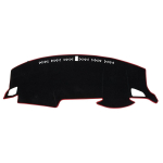 Sobib Honda Civicu 10. 2006-2020 Sedaani auto sisemuse armatuurlaua kate Dashmat Pad Vaip Armatuur Mat padi Libisemisvastane Vaip black