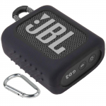 JBL GO3 Bluetooth-portatiivse k&otilde;lari kaitsev silikoon&uuml;mbris (Ainult juhtum) - Aenllosi (Must)