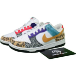 Nike Dunk Low 'Safari Mix' tossud DN3866-100 Naiste kingad EU 35.5 valge/sinakas