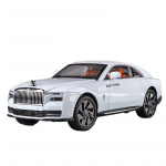 1/24 Rolls Royce Spectre Sulamist Valatud M&auml;nguauto Mudel Heli ja Valgusega Laste M&auml;nguasi Kogumisobjekt S&uuml;nnip&auml;evakingitus valge