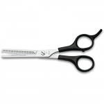 Ciseaux de coiffure - 3 Claveles - Relax 28 - Acier inoxydable - HRc 56 - R&eacute;glable