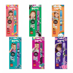 Loomingulised DIY Dots Bricks Laste k&auml;ev&otilde;ru K&auml;ev&otilde;ru Lastep&auml;eva kingitus Reguleeritava pikkusega plokid Lahedad silikoonist k&auml;ev&otilde;rud K1