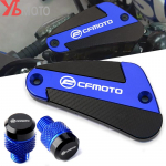 Uus CFMOTO CF 650 650MT 700MT 650NK 400NK 650GT Mootorrattale CNC Alumiiniumist Eesmise Piduri&otilde;li Mahuti Kate Peegliaugud Korkidega 2 Mirror Plugs Black