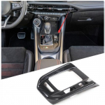 Carbon style Center Console gear shift panel trim cover for Dodge Hornet