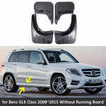 4X Mercedes Benz GLK klassi X204 2008 2009 2010 2011 2012 2013 2014 2015 jaoks Porikaitse Laiendus Porikaitse Kaitsja Pihustuskaitsmed Whitout Step door
