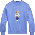 Polo Ralph Lauren Karu &Uuml;mmarguse kaelusega Langenud &otilde;lgadega Pikkade varrukatega Huppar Meeste huppar Hele-sinine 710973145-001 2XL
