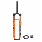 Jalgratta vedrustushark 120mm k&auml;iguga Legeerterasest amortisaator Kiirvabastus Jalgratta &otilde;hkvedrustushark Oranž 66.04cm / 26in