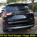 Auto tagaukse pagasiruumi luugi &uuml;lemine triibkatte viimistlus Ford Escape / Kuga jaoks - 2025 Roostevabast terasest tarvikud V&auml;liskomplekt