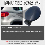 K&uuml;tusepaagi t&auml;iteava luugi kate Volkswagen VW Tiguan MK1 2008 2009 2010 2011 2012 2013-2018 5N0809857D 5N0809857