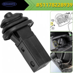 51178228939 K&uuml;tusepaagi kork Paagikate K&uuml;tuseluugi puhver Sissepritseklamber BMW X3 X5 X6 E88 E82 E46 E90 E92 E60 535i F18 F10 F11 jaoks
