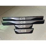 LEAPMOTOR C10 2026 2025 2024 Autole Uksel&auml;ve Skuff Plate Protector L&auml;vepakk Sisekate Padel Pad Modifitseerimine &Uuml;mberehitamine Autotarvik SILVER 4PCS