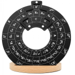 Viies ringi ratas Puidust akordi t&ouml;&ouml;riistad Ringratas Laienda oma m&auml;nguoskust Laulukirjutamine Ja muusika avastamine Kohustuslik 13.3x12.8x2 cm must