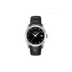 TISSOT Kutu kollektsioon Kvartsmehhanism 100m Veekindlus Naiste k&auml;ekell Must sihverplaat T035.210.16.051.00 T035.210.16.051.00 Black Dial Belt