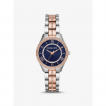 Michael Kors Mini Lauryn pav&eacute; kahev&auml;rviline k&auml;ekell MK3929 roosa kuldne v&auml;rv