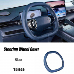 For Geely EX5 Galaxy E5 2024 2025 2026 Steering Wheel Anti Slip Leather Protective Cover with Sweat Absorption Auto interior 2801
