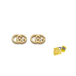 Gucci Double G kaunistusega 18K kullast k&otilde;rvar&otilde;ngad Naiste k&otilde;rvar&otilde;ngad YBD094074002 One Size