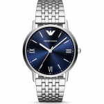 Emporio Armani Sinine Metall H&otilde;bedane Meeste Kvartsikell AR80010 sinine